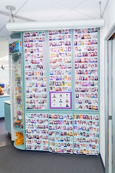 Our wall of fame for active patients